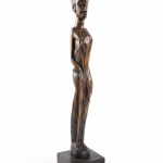 akan opanyin elder wood carving