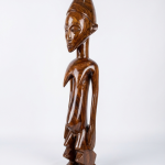 hand carved ivorian wooden sculpture